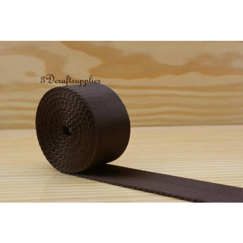 5 yards 1.25 inch(32mm) heavy weight nylon webbing for key fob strap ZD6