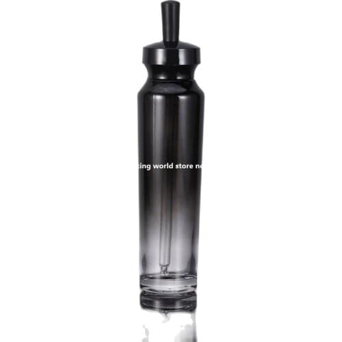 50ml black glass bottle with dropper for eye essence/serum/whiting oil /hyaluronic acid Cosmetic Packaging