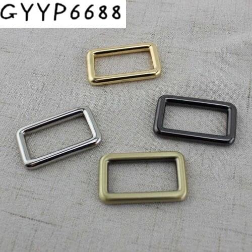 50pcs 10pcs 32mm bags metal fitting hardware square buckles hardware Luggage buckle Square button Fasteners accessories