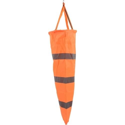 80cm Aviation Windsock Rip-stop Wind Measurement Sock Bag + Reflective Belt