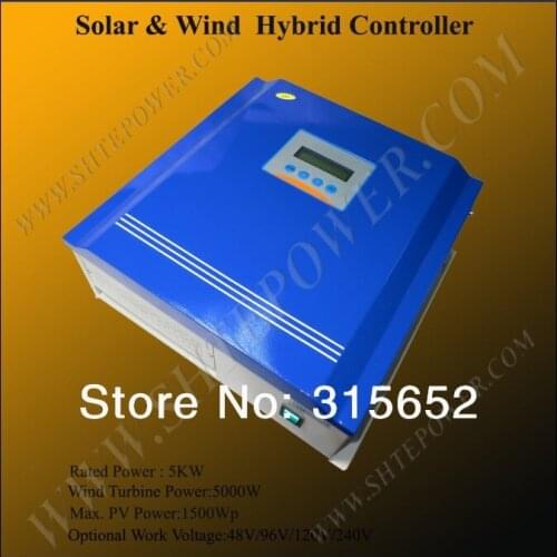 96V Wind Solar Hybrid Charger Controller 5000w 5kw