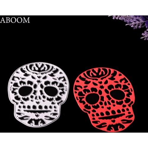 ABOOM New 1PC Skeleton Metal Carbon Steel Die Cut Embossing Folder Scrapbooking Album Photo Cutting Dies Paper Craft Stencils