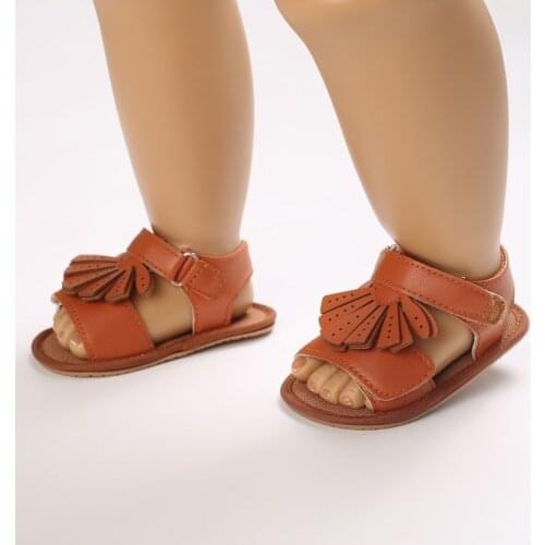 Bobora Baby Boys Girls Summer Sandals Premium Rubber Sole Closed-Toe Anti-Slip Toddler First Walkers