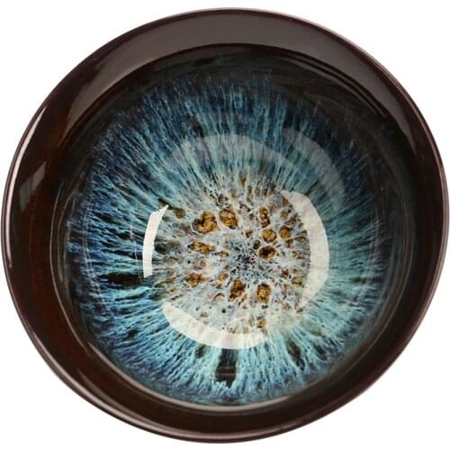 Kiln Change Tea Cup Ceramic Glaze Single Mug Small Tea Cup Coffee Mug Master Cup Jianye Tea Cups