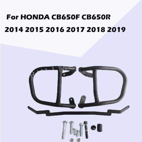 For HONDA CB650F CB650R 2014 2015 2016 2017 2018 2019 Motorcycle Accessories Engine Protetive Guard Crash Bar Protector