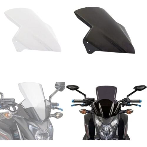 Motorcycle Front Windshield Wind Deflector Parts For HONDA CB650F 2014 2015 2016 2017 Black
