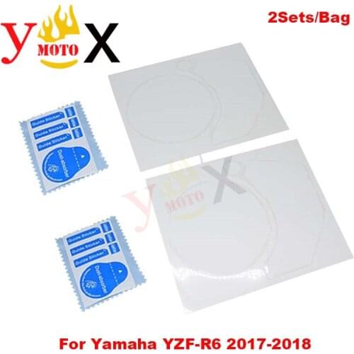 Motorcycle TPU Speedometer Instrument Dashboard Cluster Scratch Panel Screen Protection Film For YAMAHA R6 YZF600 2017 2018