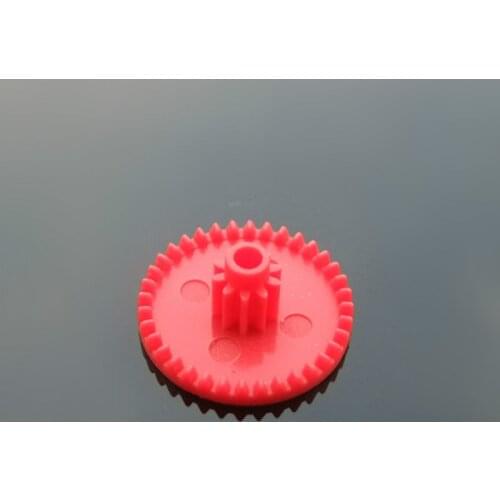Red Crown Gear C36102B Front Red Modulus 0.4M Toy DIY Technology Model Pinions 10PCS/lot