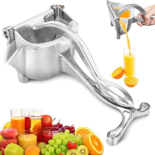 Manual Juicer Aluminum Alloy Lemon Orange Squeezer Juice Maker Hand Press Fruit Juicer Citrus Extractor Tools Kichen Accessories