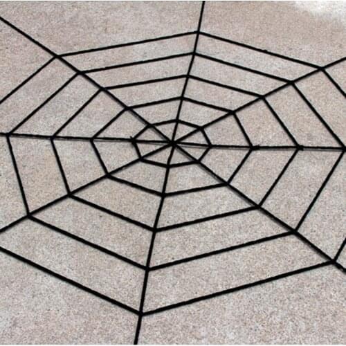 3M 3.2M 3.6M Gothic Spooky Plush Spider Web Net Ghost Haunted House Escape Horror Halloween Party Decorations