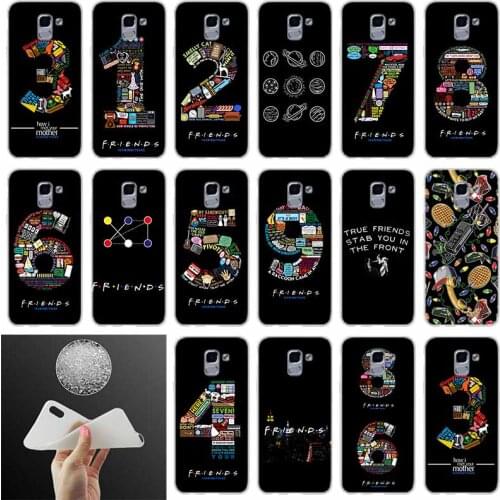 Silicone Phone case Cover Friends Season TV FOR Coque Samsung Galaxy J6 J4 J8 J7 2018 Plus J3 J5 J7 Prime Pro 2017 2016 Casse