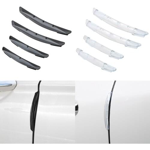 Door Edge Guards Trim Molding Protection Strip Car Sticker 4Pcs/set Car Styling Anti-collision Adhesive Scratch Protector