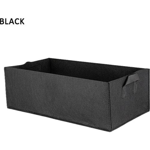 Potato Grow Pot Rectangle Balcony Seedling Bag Garden Patio Tomato Planting Bag Practical Nonwoven Storage Container Vegetable