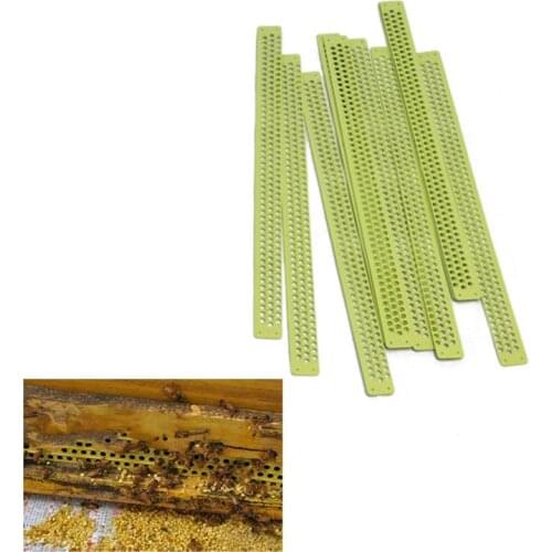 10PCS Beekeeping Plastic Pollen Trap Catcher Tools Bee Hive Entrance Accessories Bees Supplies Beekeeper