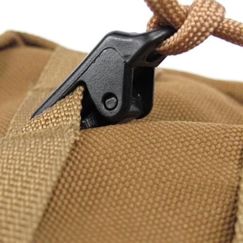 10pcs Tent Pull Point Clip Hook Outdoor Camping Tent Alligator Clip Pull Point Hook Buckle Windproof Rope Clamp Tent Accessories
