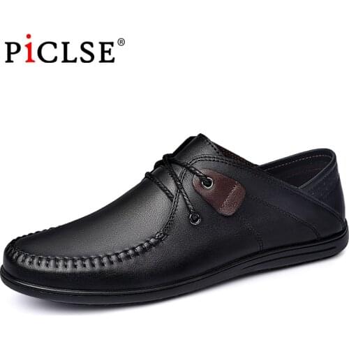 Large Size 46 Comfortable Men Loafers Genuine leather Casual Shoes Winter Leather Shoes Men Flats Moccasins Driving Shoes