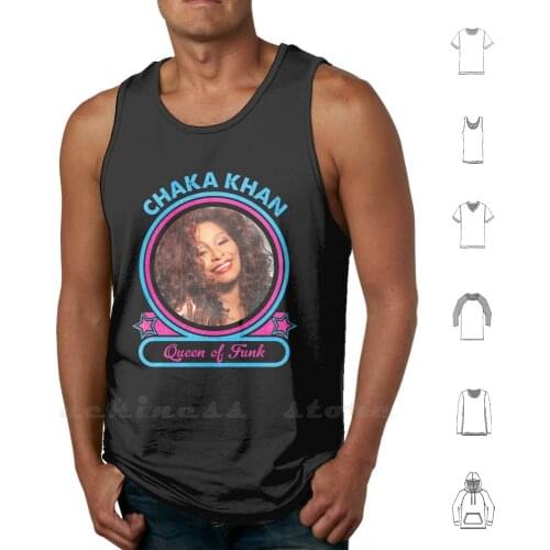 Chaka Khan Queen Of Funk Tank Tops DIY Print Yvette Marie Stevens Rufus Funk Queen Of Funk Rob Randb Soul Pop
