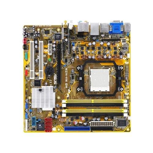 For ASUS M2N-VM DH Desktop Mainboard Socket AM2 DDR2 PCI-E 16X 4XSATA 3.0Gb/s Micro ATX uesd Motherboard