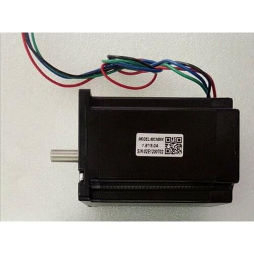 New Leadshine 60CM22X NEMA 24 stepper motor with 2.2N.m (312 oz-in) holding torque 2 phase step motor 4 wires shaft size 8 mm