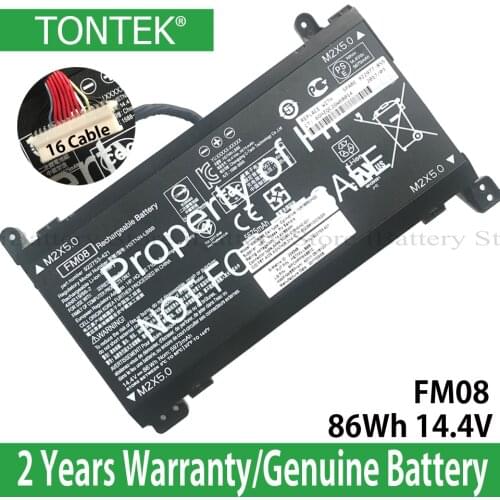 Genuine FM08 Battery For HP OMEN 17 17-AN013TX 17-AN014TX HSTNN-LB8B 922753-421 922977-855