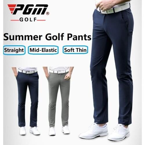 PGM Golf Pants Men Stretch Breathable Quick Dry Golf Trousers Table Tennis Winter Autumn Pants Training Sportswear