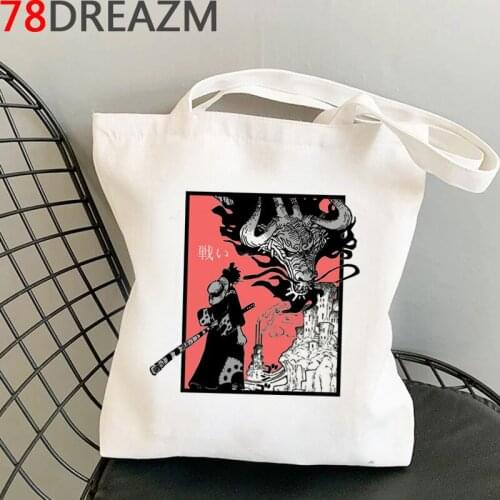 One Piece shopping bag shopper cotton shopping shopper jute bag reusable bag ecobag bolsas ecologicas custom
