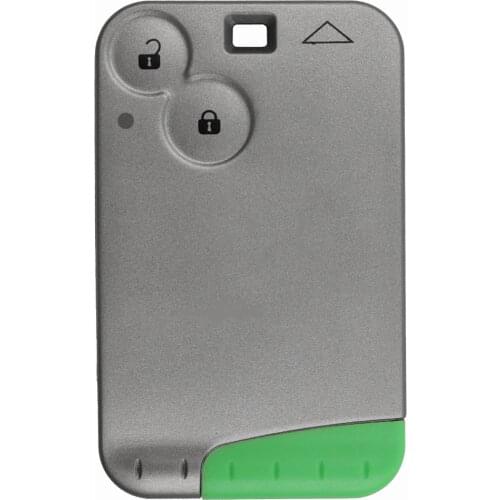 KEYECU High Quality New Replacement Uncut Remote Key Shell Case Fob 2 Button for Renault Laguna