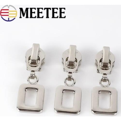 10/20pcs Zipper Sliders for 5/7# Nylon Zipper Sports Pocket Zipper Pull Head Zip Repair Replacement DIY Garment Accessories