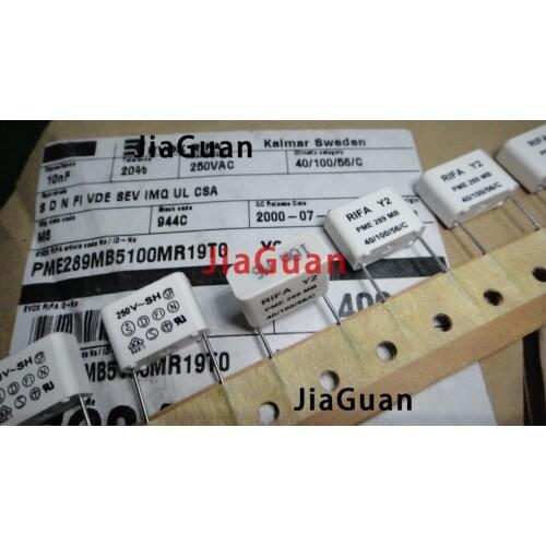 10PCS NEW EVOX RIFA PME289 0.01UF 250VAC 10NF 103 PCM15 PME289MB5100MR19T0 P15MM PME289MB 0.1U 10N 103/250VAC