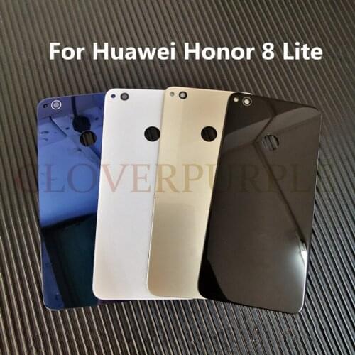 1x Back Battery Housing Glass Door Cover for Huawei Honor 8 Lite Replacement Parts