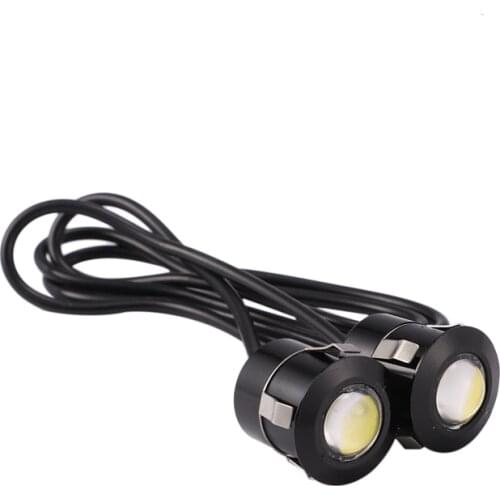 2pcs LED Eagle Eye Backup Light Fog Driving Lamp Car Motorcycle White Light 9W