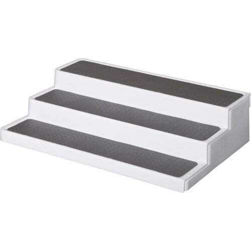 3 Tier Spice Rack Expandable Step Shelf Cabinet Waterproof Kitchen Organizer Shelf