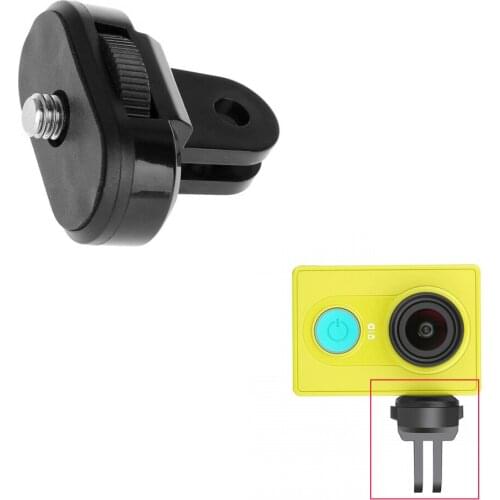 For Gopro Hero Accessories 1/4" Adapter Converter Mount For Sony AEE Go pro Hero 9 8 7 6 Black Xiaomi yi 4K II SJCAM