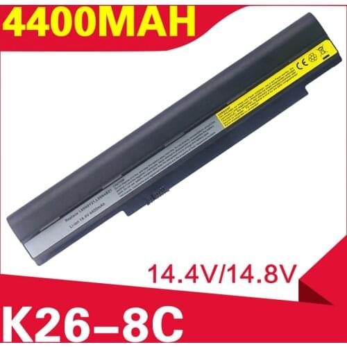ApexWay 14.4V 8 CELL 4400mAh Laptop Battery for Lenovo L09N4B21 L09N8Y21 E26 K26 K27 K29 Series L09M8Y21 L10M4E21