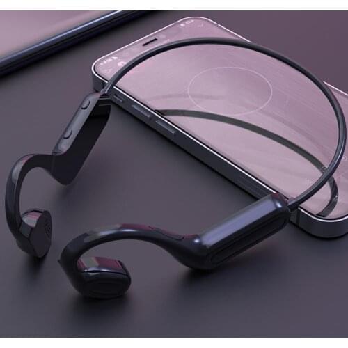 Q02 Wireless Earphone Sensitive Long Standby Time Lightweight Ear-mounted Bone Conduction Bluetooth-compatible5.1 HiFi Earbud fo
