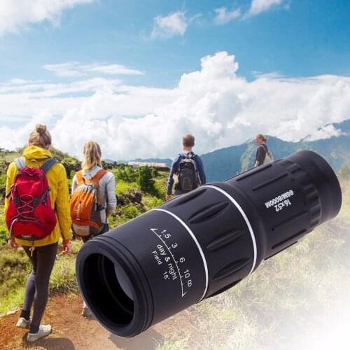 16 x 52 bifocal monocular binoculars zoom optical lens hunting travel outdoor camping HD monocular binoculars tourist telescope
