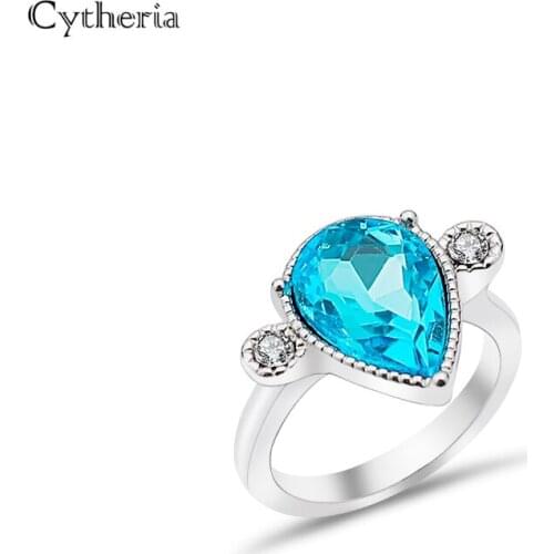 Кольца с кристаллами CYTHERIA China At AliExpress