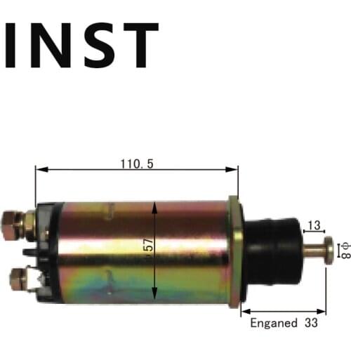 ELECTROMAGNETIC SWTICH SOLENOID FOR 24V 10457116 0-47100-4220 135521 66-8408 STD2652YJ STD5857NB STD5857WA STD5857YJ