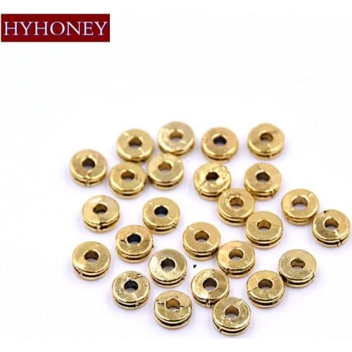 HYHONEY 100Pcs/Lot Antique Gold Alloy Accessories DIY Bracelet Jewelry making Handmade Wholesale