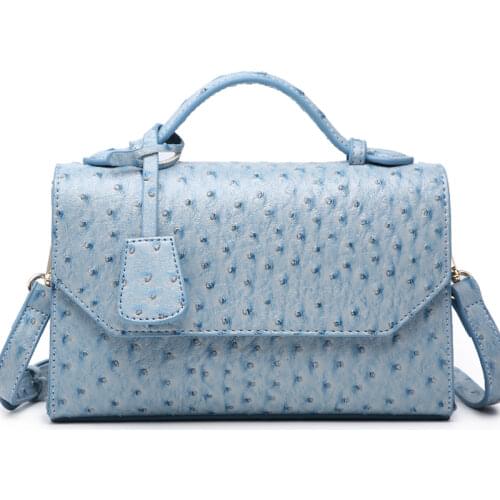 Python Pattern Woman Handbags Luxury Brand Designer 2021 Ostrich Leather Bags For Women Tote Clutch Bag Ladies Shoulder Bags