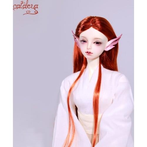 Cateleya Bjd Doll 80cm Hair Row Milk Silk Anti-Mohair Wig Fake Handmade Hook Transplant Material
