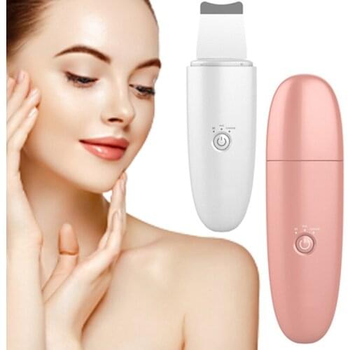 Peeling Scraper Cleaner Sonic Skin Scrubber SPA Scraper Cleanser Exfoliating Skin Scraper Facial Massager Face-lifting Machine