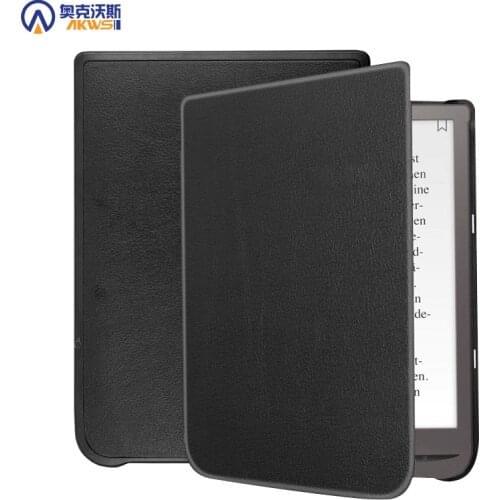 Smart Case for PocketBook Inkpad Color 7.8 Inch,Funda Capa for Pocketbook 740 Color Sleep Cover Magnetic Leather Flip Cover