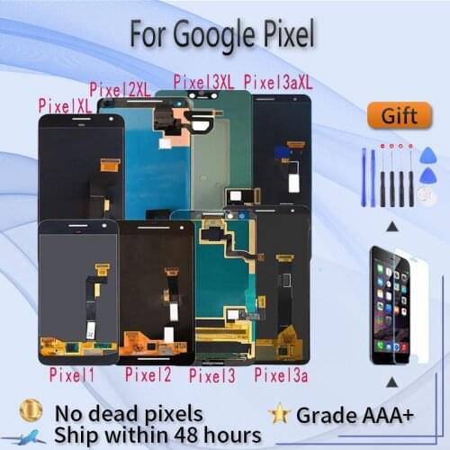 For Google Pixel 2 3 3A XL LCD Display Touch Screen Digitizer Assembly Replacement For Google Pixel XL 2XL 3XL 3AXL LCD screen