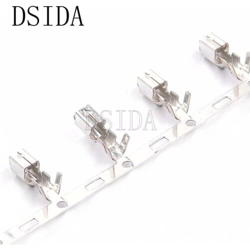 100pcs Metal Jumper Wire Cable Terminal for Housing VH3.96 Female Male 3.96mm Connector for Multiple Pins vh3.96