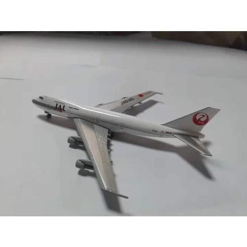 15935 Diecast 1:400 Scale Black Plane Model Toys JMSDF B747-200/JA8140 Civil Aircraft Airplane Model kids toy for Collection