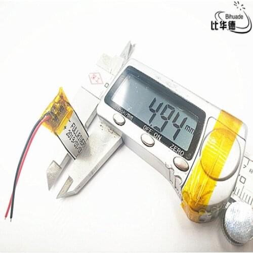 50pcs/lot Production of high quality in 2019 051230 501230 150MAH BT150 Bluetooth Headset 3.7V lithium polymer battery 37V