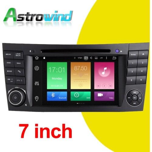 Android 9.0 For Mercedes W211 for Mercedes W219 Car DVD GPS Navigation System Auto Radio Stereo Media Support 4G DVR OBD2 TPMS