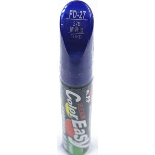 Car scratch repair pen, auto paint pen FD-27 for FORD ecosport,kuga, focus,s-max,fiesta ,car painting pen