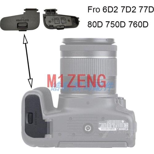 Battery open bottom connector Cap Cover protector for canon 6D2 7D2 77D 800D 750D 760D camera